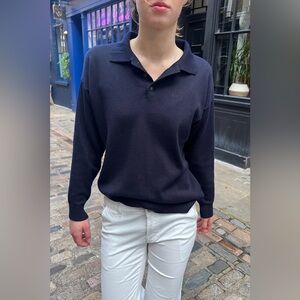 Brandy Melville Navy Sammy Sweater